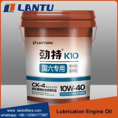 LANTU Kamyon Yağlama Yağı OEM Fabrika Kaynağı Tam Sentetik Dizel Motor Yağı SAE 10W-40